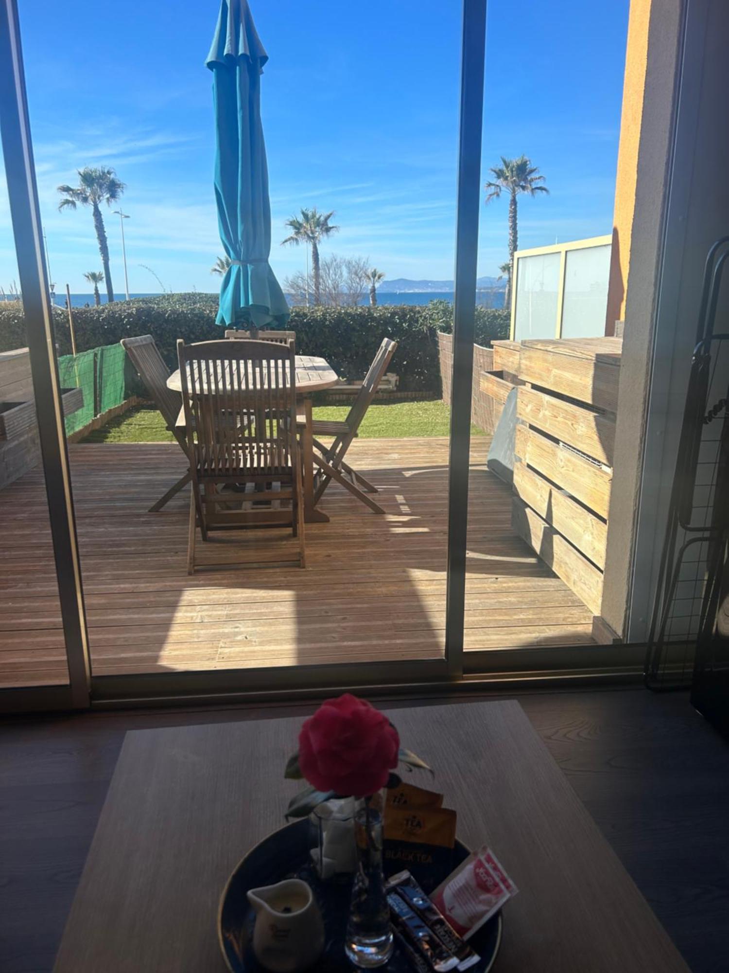 Apartament Petite Endroit Splendide. Six-Fours-les-Plages Zewnętrze zdjęcie
