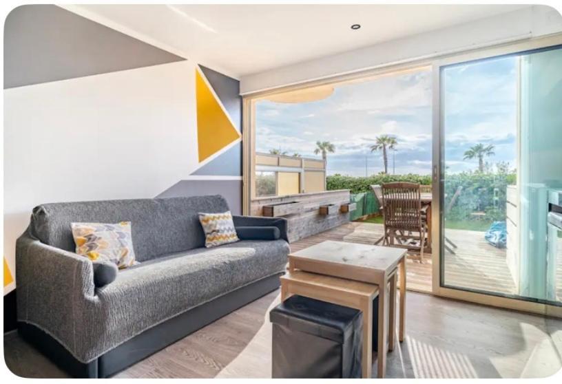 Apartament Petite Endroit Splendide. Six-Fours-les-Plages Zewnętrze zdjęcie